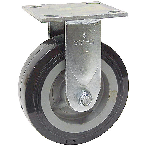 6 x2 Rigid Plate Caster [700129]
