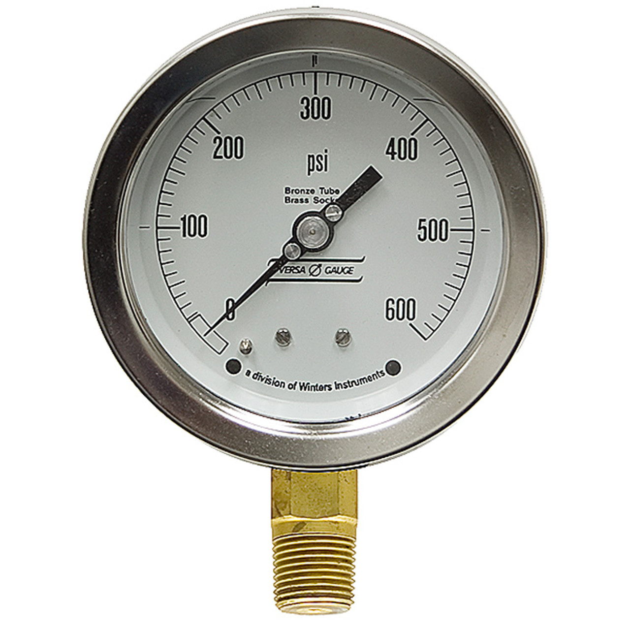 600 PSI 4 LM Dry Gauge Versa V4351YPM2 [200386]