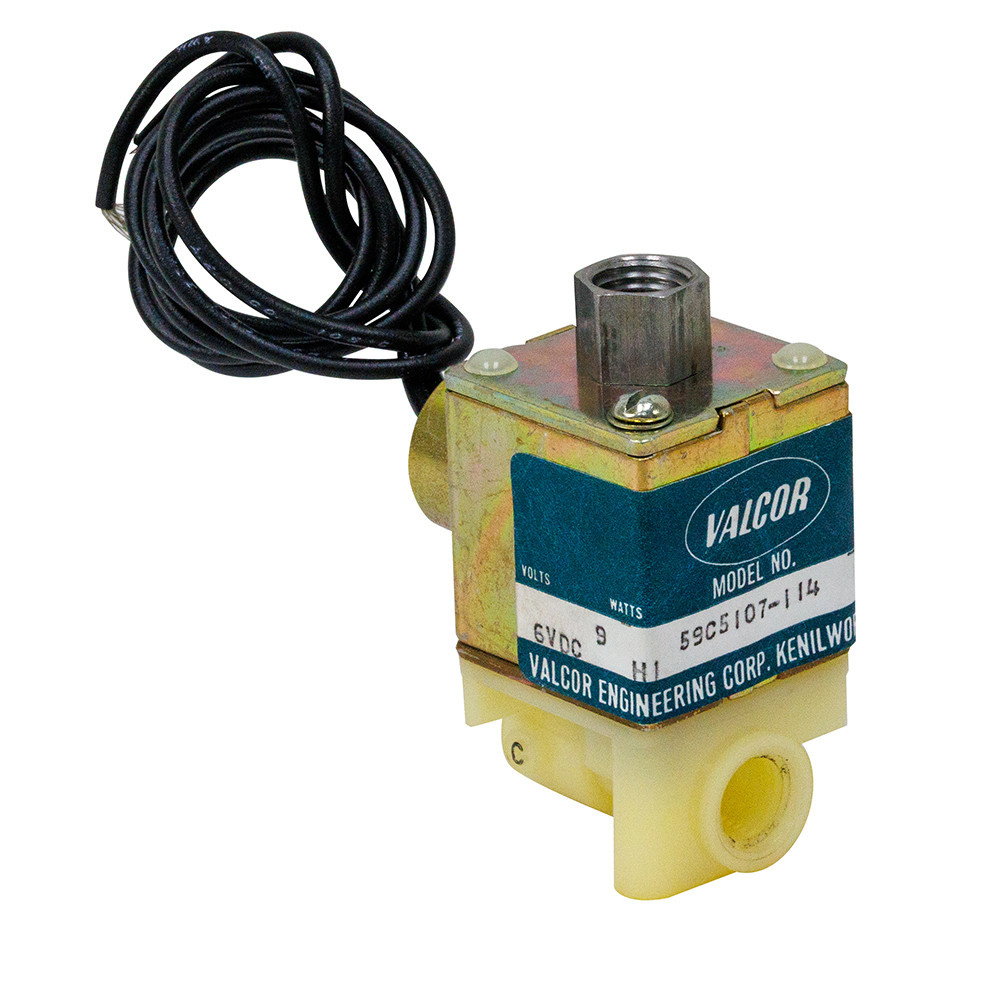 30 PSI 6 Volt DC Solenoid Valve Valcor 59C5107-114 [400243]