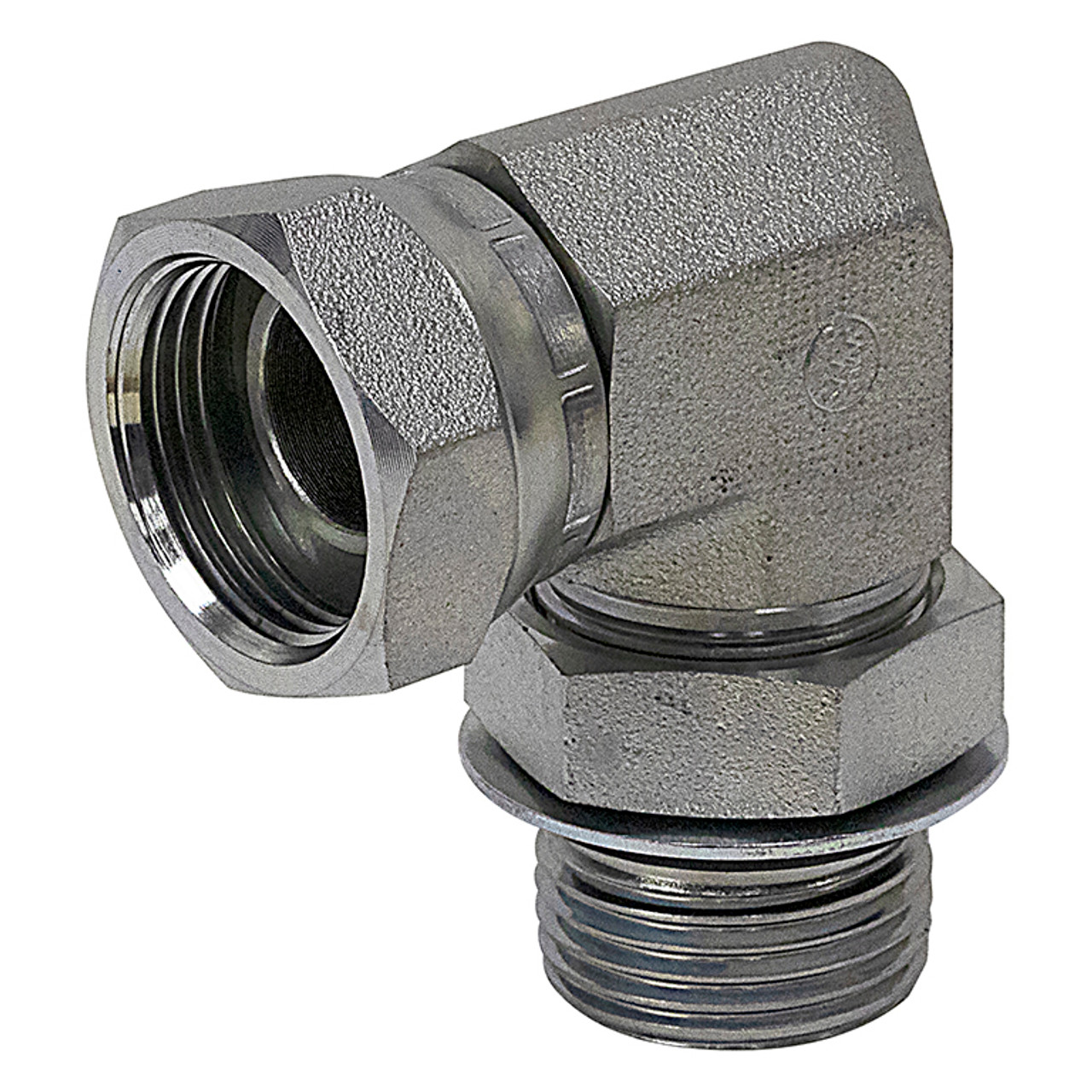 SAE 12 Male x 3/4" NPT Female Swivel 90 Degree Elbow 6901-12-12 Adapter [900399]