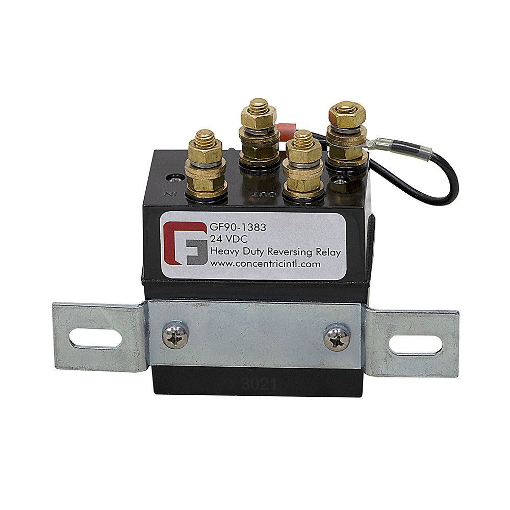 24 Volt DC 100 Amp Reversing Solenoid GlideForce GF90-1383 [500559