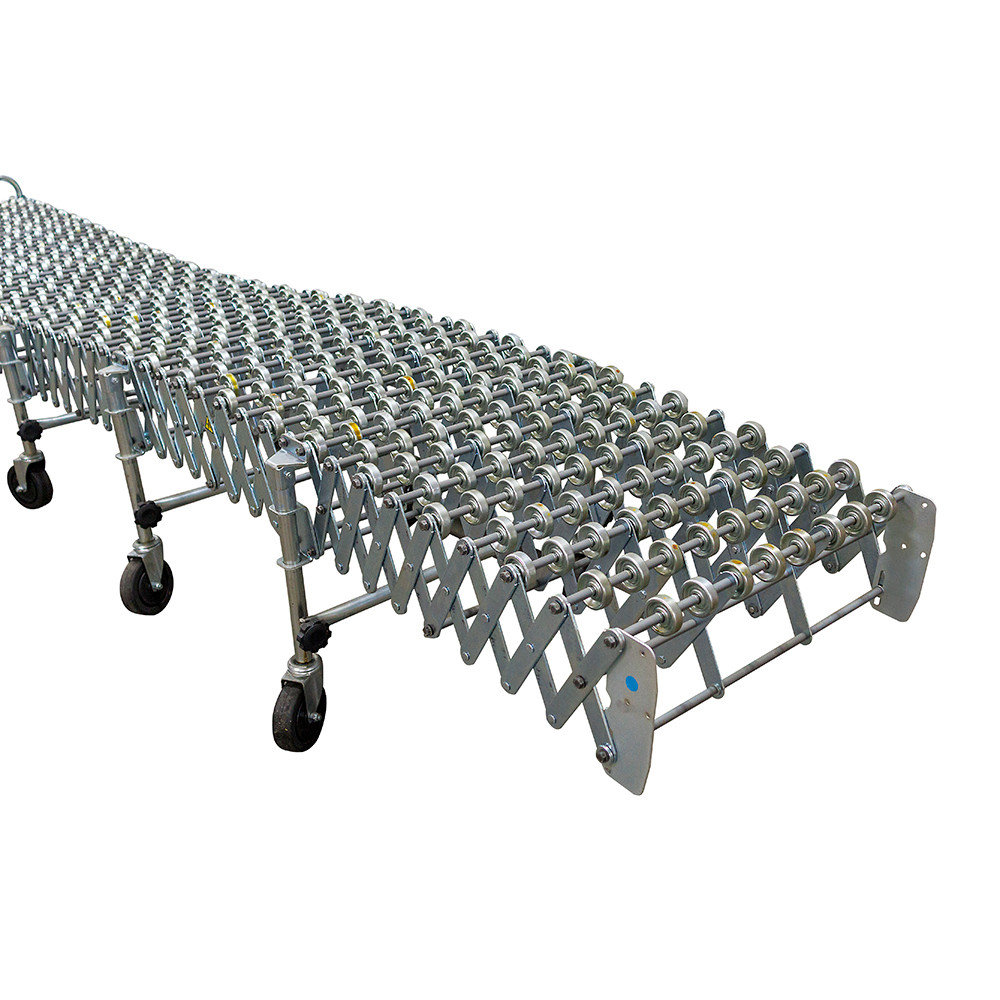 NestaFlex 275 170-1/2" Long Expandable Skate Wheel Roller Conveyor [100128]
