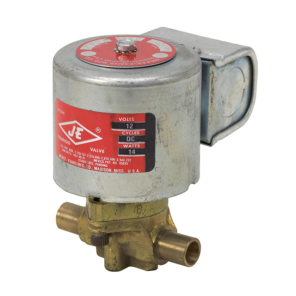 12 Volt DC 3/8" Solenoid Valve Jackes-Evans B2S3 [200452]