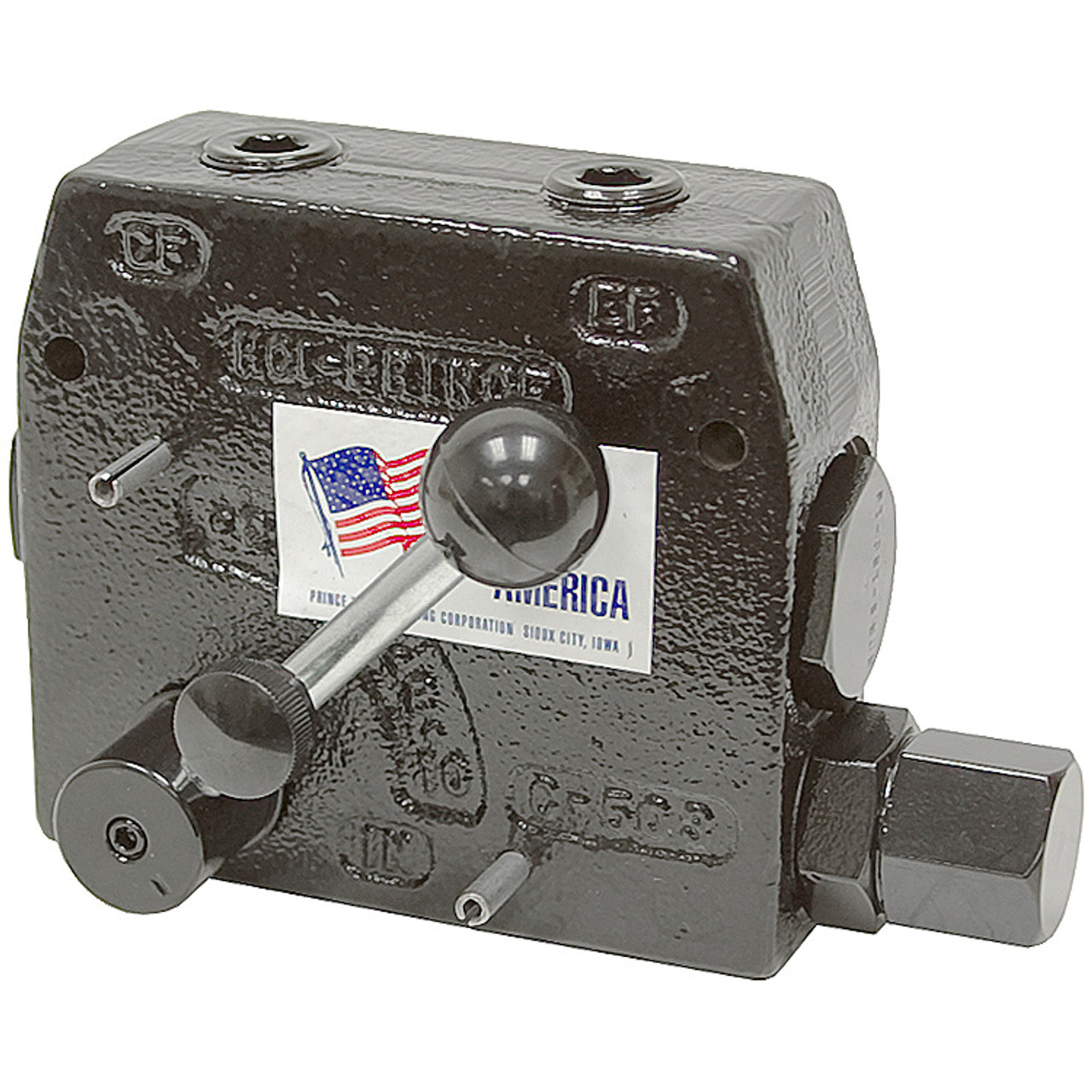 3/4 NPT Hydraulic Flow Control Valve w/Relief Prince RDRS175-30 [900148]