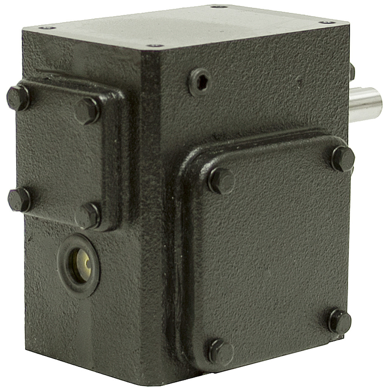 5:1 Right Angle Cast Iron Worm  Gear Reducer 1.15 HP Right Output Worldwide HDRS-133-5-R [601888]
