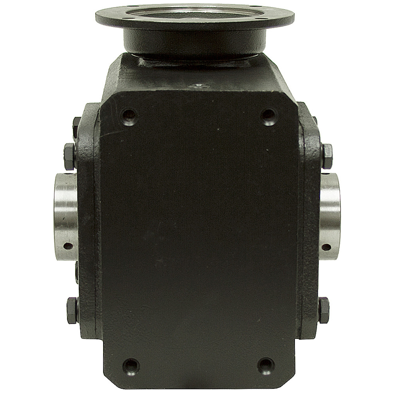 50:1 Right Angle Cast Iron Worm Gear Reducer 2.49 HP 145TC Hollow Output Worldwide HDRF-325-50-H-145TC [602186]