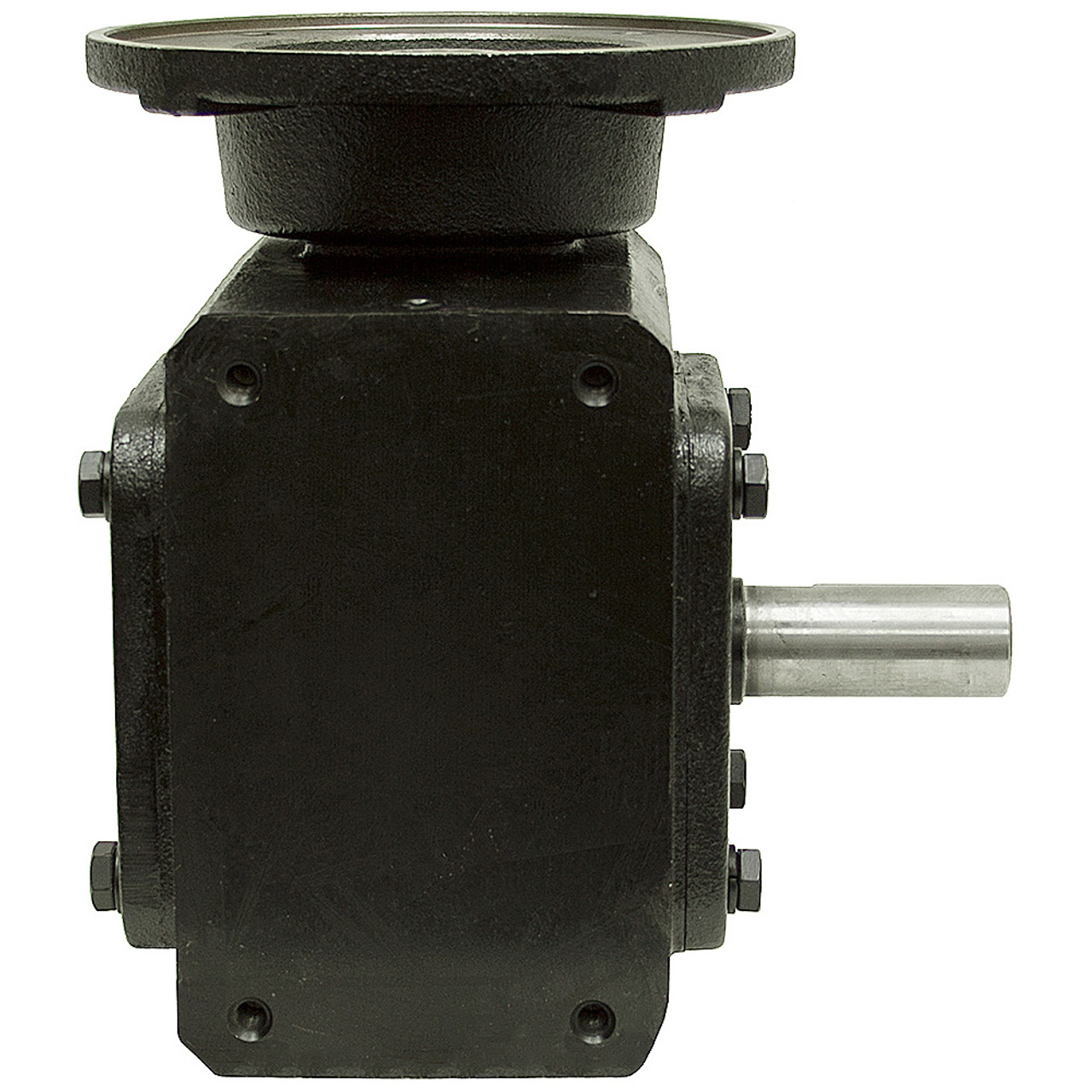 5:1 Right Angle Cast Iron Worm Gear Reducer 9.72 HP 184TC Right Output Worldwide HDRF-325-5-R-184TC [602148]