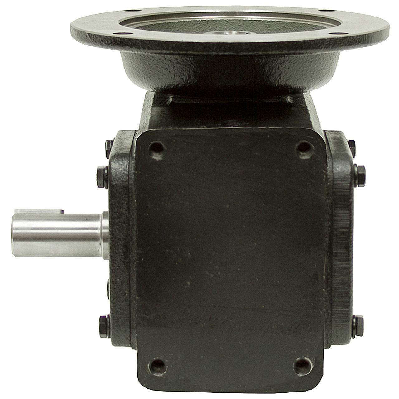 5:1 Right Angle Cast Iron Worm Gear Reducer 2.83 HP 56C Left Output Worldwide HDRF-175-5-L-56C [601977]
