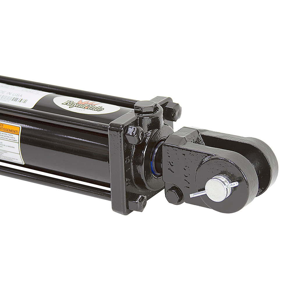 3.5x20x1.375 Double Acting Hydraulic Cylinder Prince Royal Plate B350200ABAAA07B [900479]