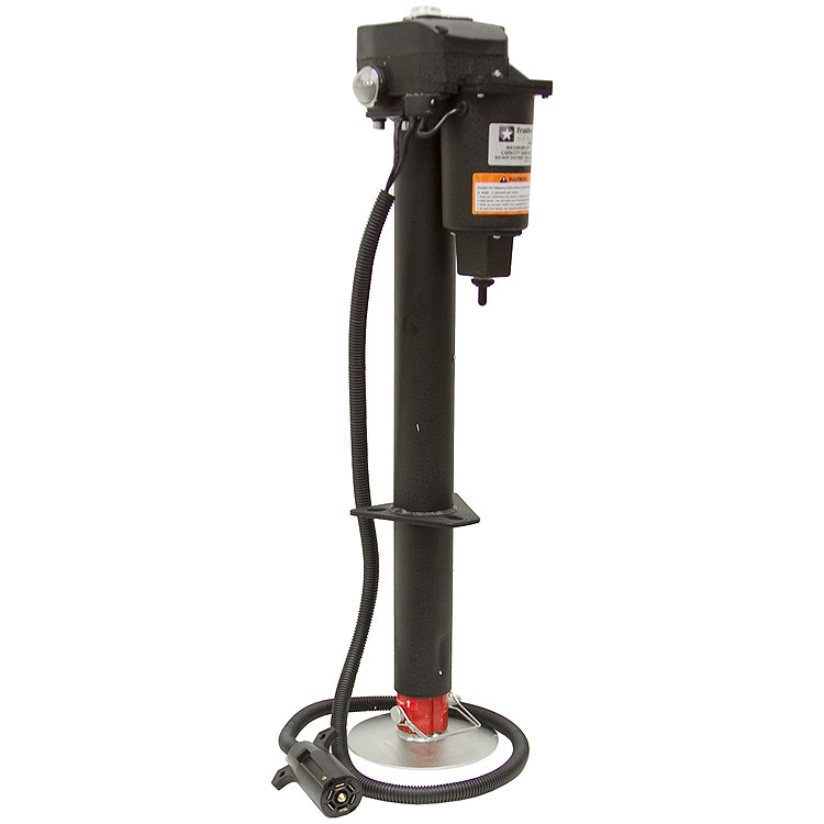 3500 lb 24" 12 Volt DC A-Frame Trailer Jack w/Foot Buyers Products 0093500 [300170]