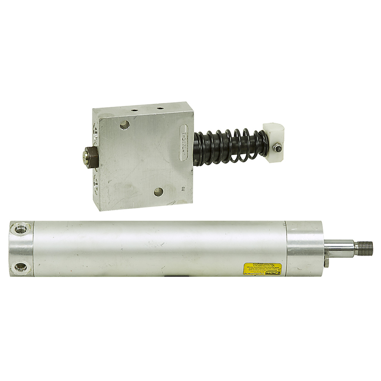 1x8x0.75 Single Acting Hydraulic Cylinder with Hand/Foot Pump Parker P/N BB269147A0 [902427]
