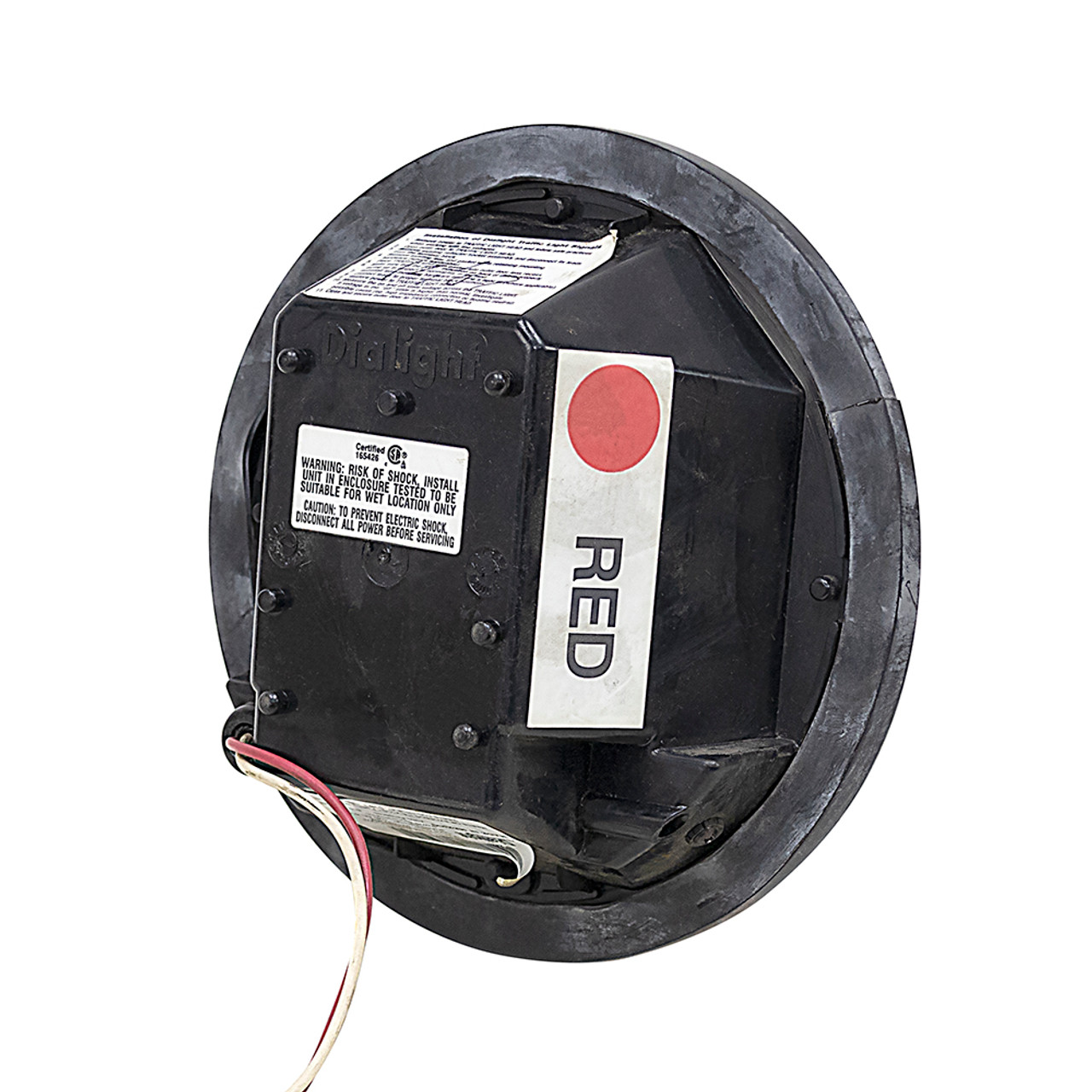 120 Volts AC 7-1/4" Red LED Traffic Signal Light [500702]