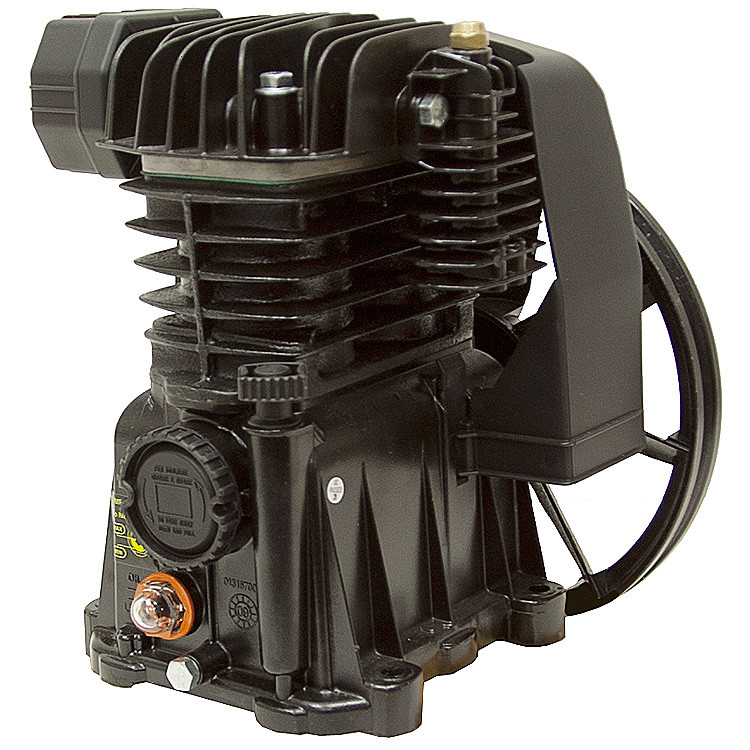 12.9 CFM 2 Cylinder Air Compressor Pump Single Stage 3 HP Fini PMP12MK103 [400276]