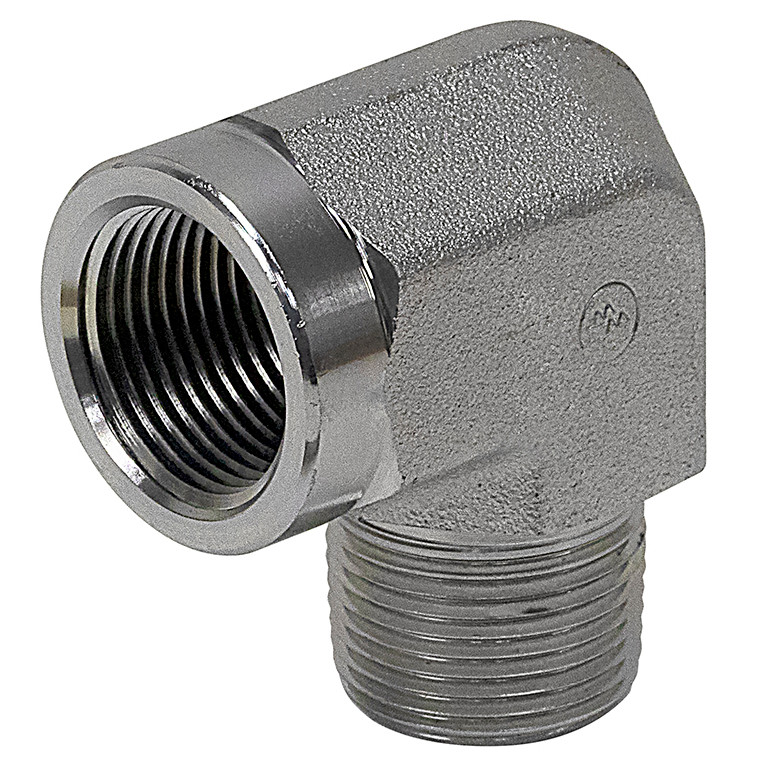 1-1/4" NPT Male x 1" NPT Female 90 Degree Elbow 5502-20-16 Adapter [903419]