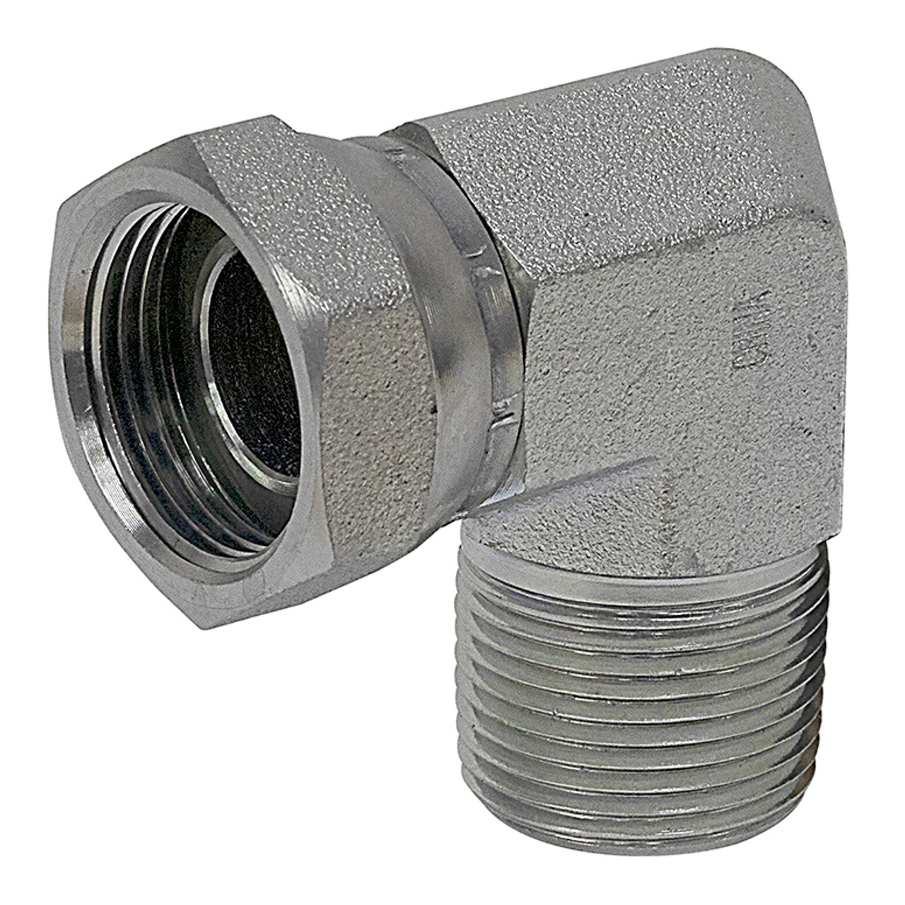 3/8" NPT Male x 1/4" NPT Female Swivel 90 Degree Elbow 1501-06-04 Adapter [903429]