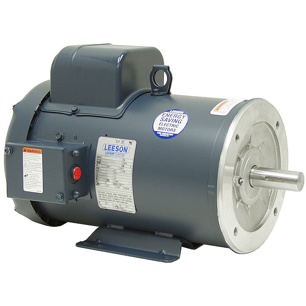 5 HP 3600 RPM 230 Volt AC 184TC Leeson Motor 131632.00 [500865]