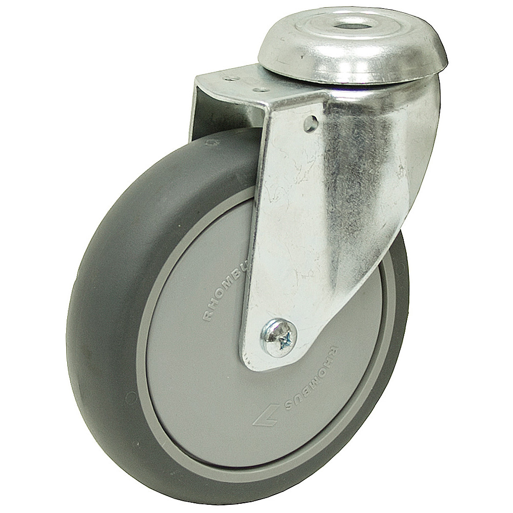 4" x1-1/4" Bolt Hole Caster [700253]