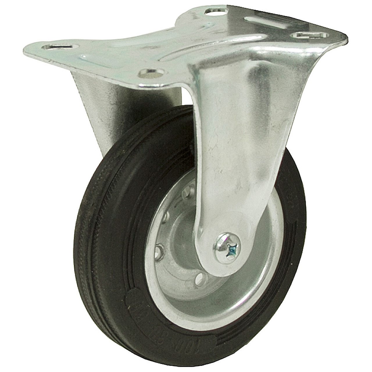 3-15/16 x 7/8 Rhombus Rigid Plate Caster [700294]