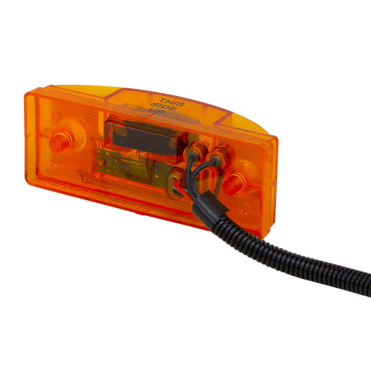 12 VDC TRUCKLITE AMBER MARKER LIGHT NO HARDWARE [500863]