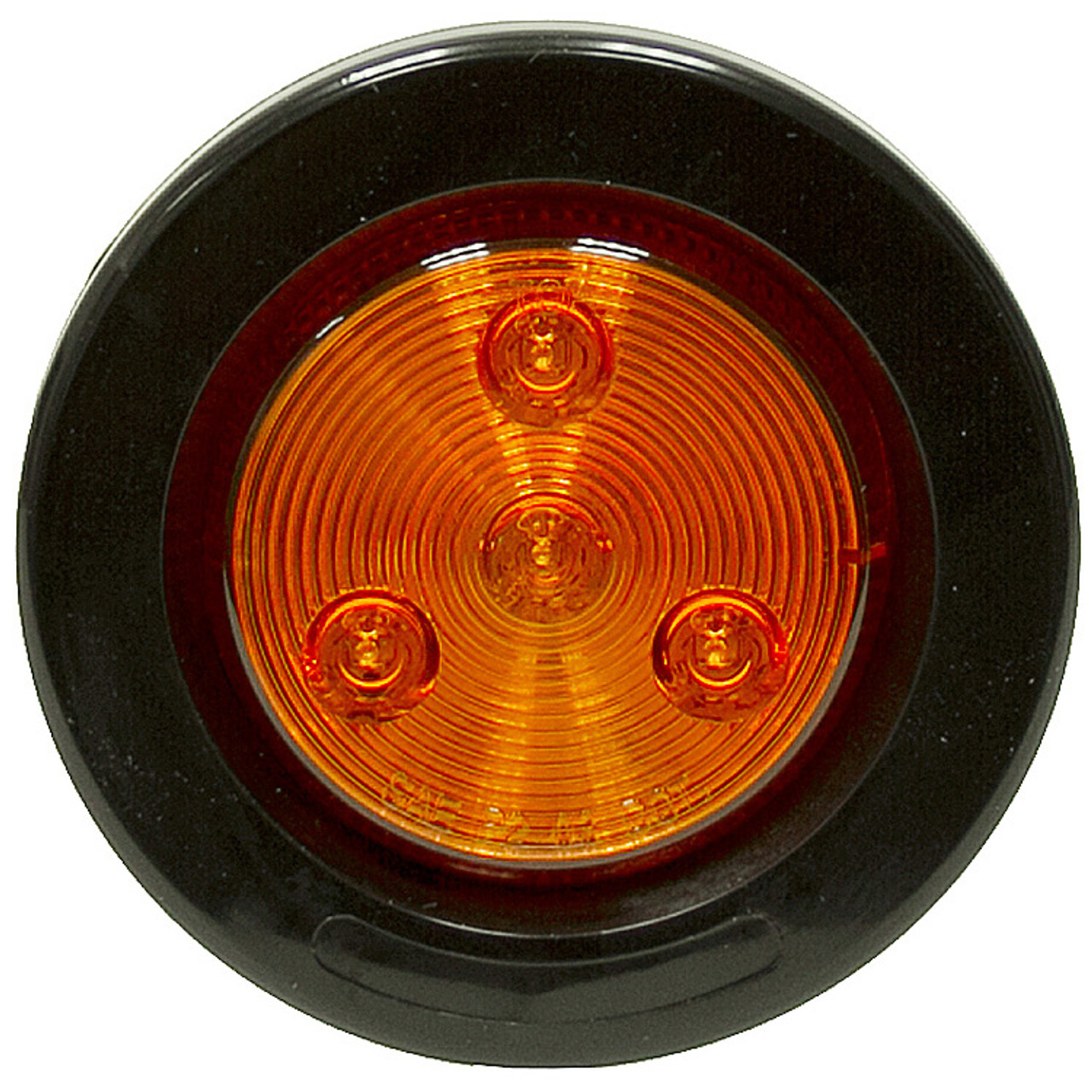 2-1/2" 4 LED Amber Round Marker Light Buyers Products 5622524 [500899]