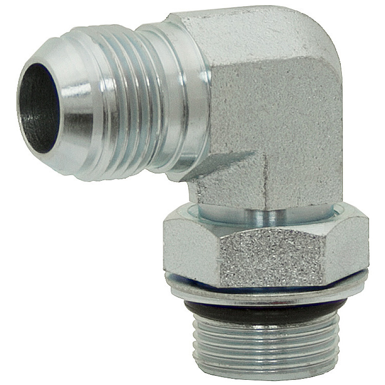 JIC 8 Male x 1/2" BSPP Male 90 Degree Elbow 3801-08-08 Adapter [903611]