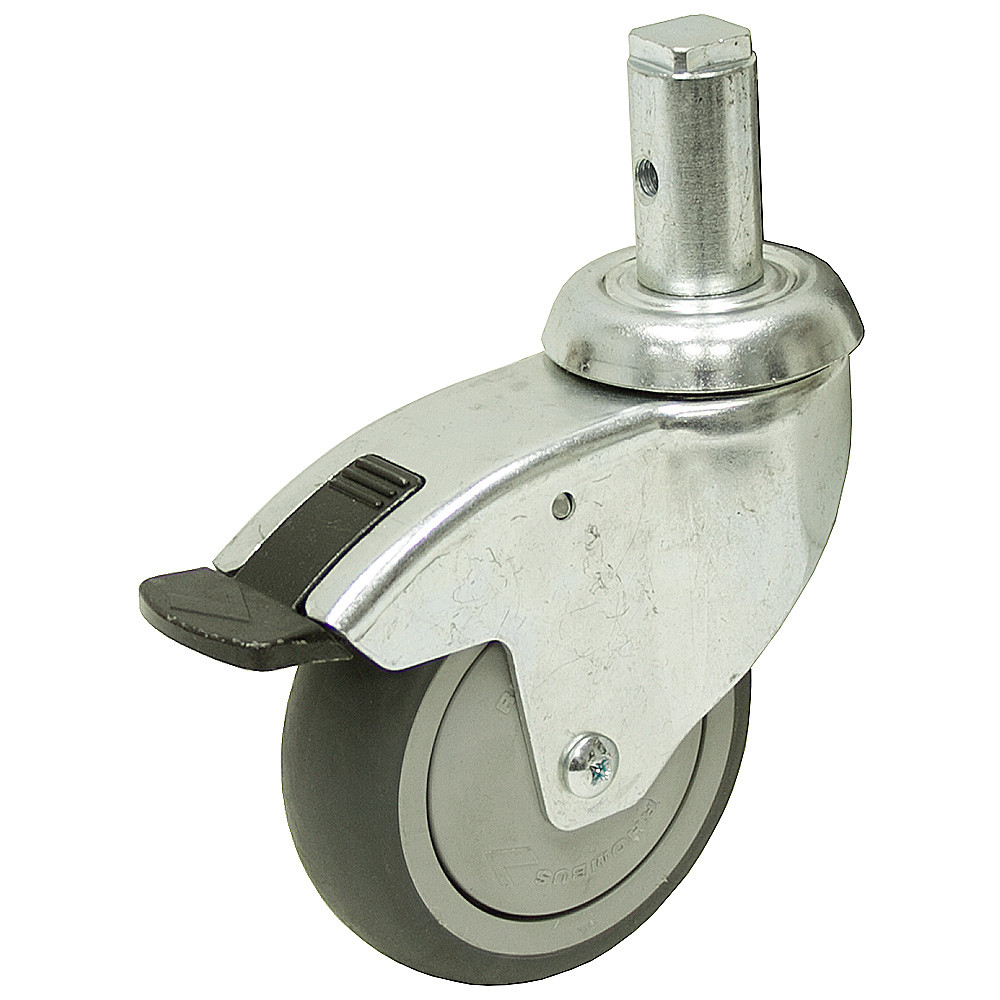 3-15/16 x 1-1/4 Rhombus Swivel Stem Caster w/ Directional Lock [700261]