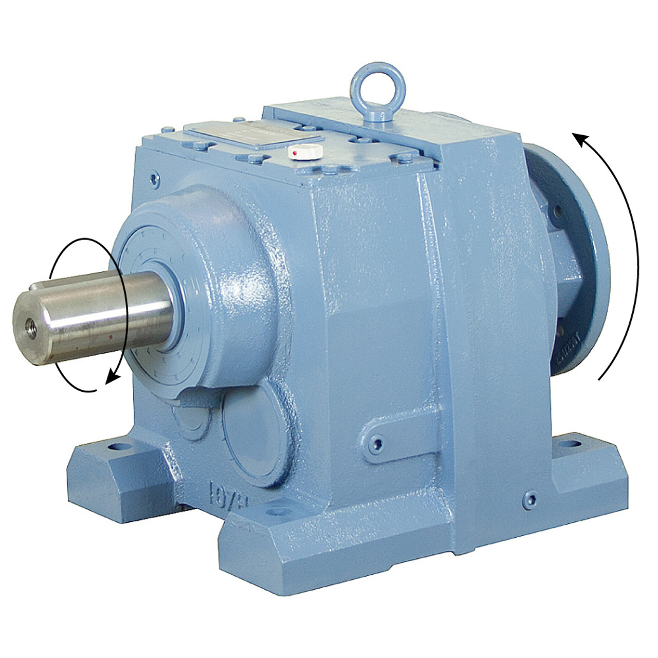 115.5:1 Size 107 7.5 HP Inline Cast Iron Gear Reducer Worldwide WINL107-120/1-213/5T [602958]