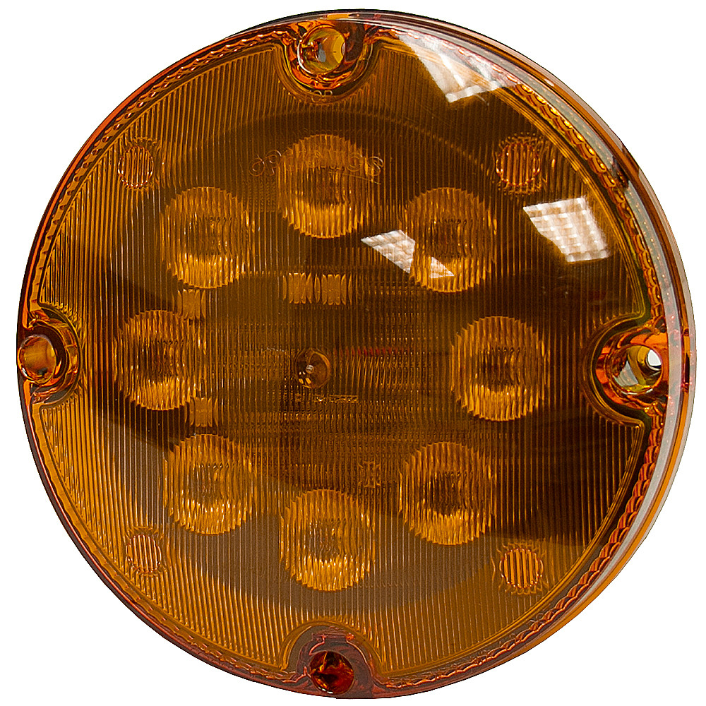 12 Volt DC 7" Amber Led Light/Strobe Light SLL92AB [500918]