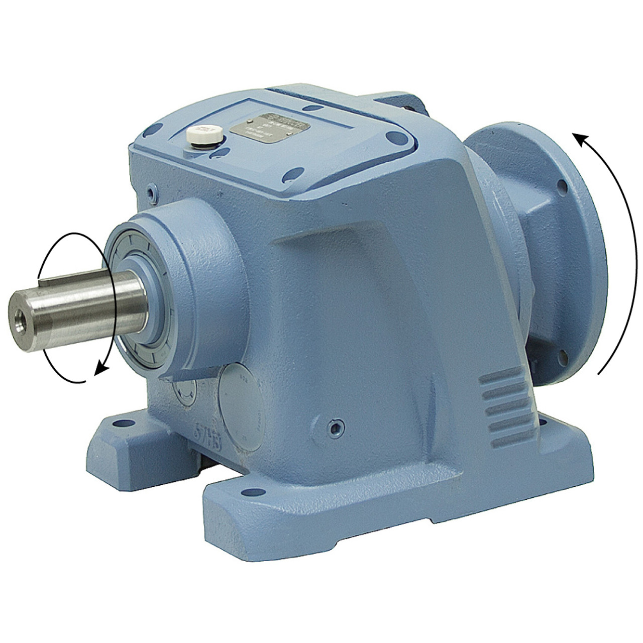 63.07:1 Size 67 1 HP Inline Cast Iron Gear Reducer Worldwide WINL67-60/1-56C [602983]