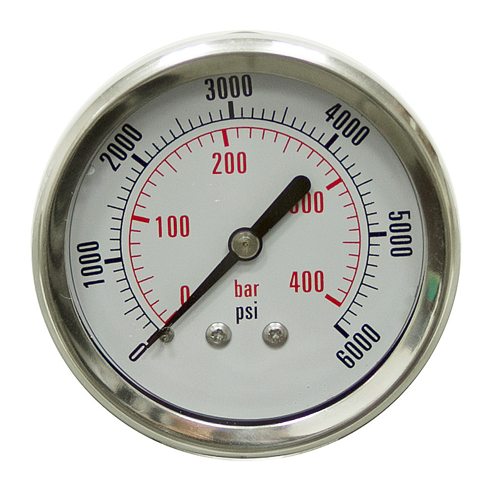 6000 PSI 2.5" LF BM Pressure Gauge Dynamic CF1P-420-D [200614]