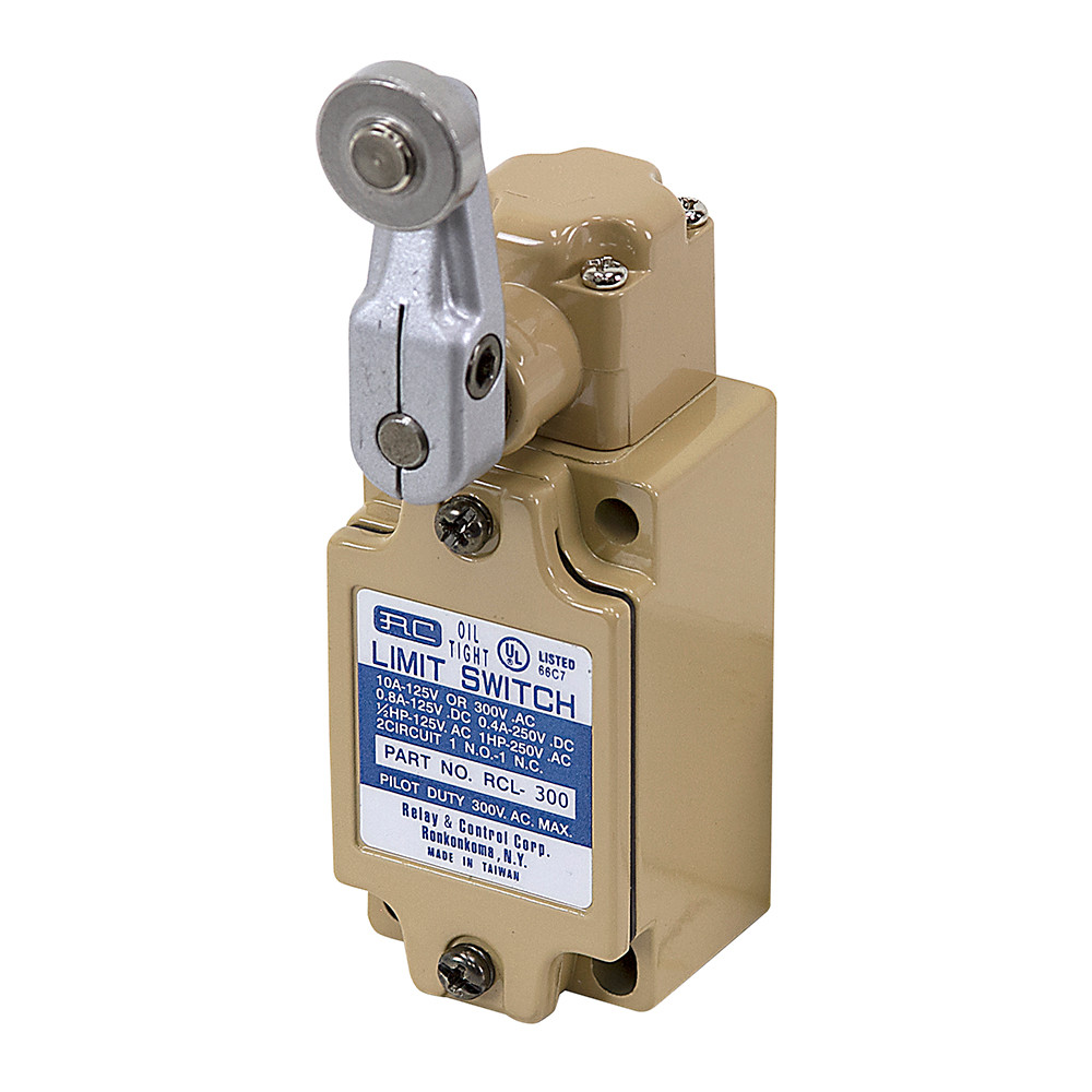 RCL-300 Limit Switch Standard Roller Lever 43 Degree Movement
