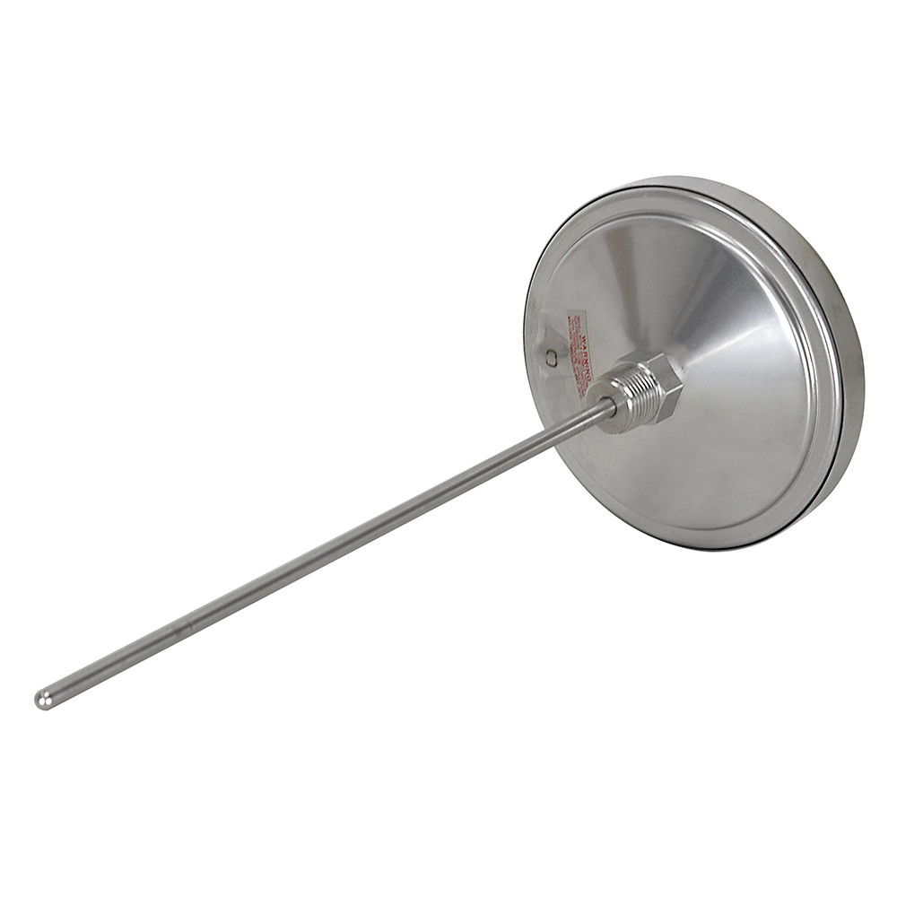 100 - 550 Degree C 5" Face 24" Stem Teltru GT500 Series 37102483 Thermometer [200662]