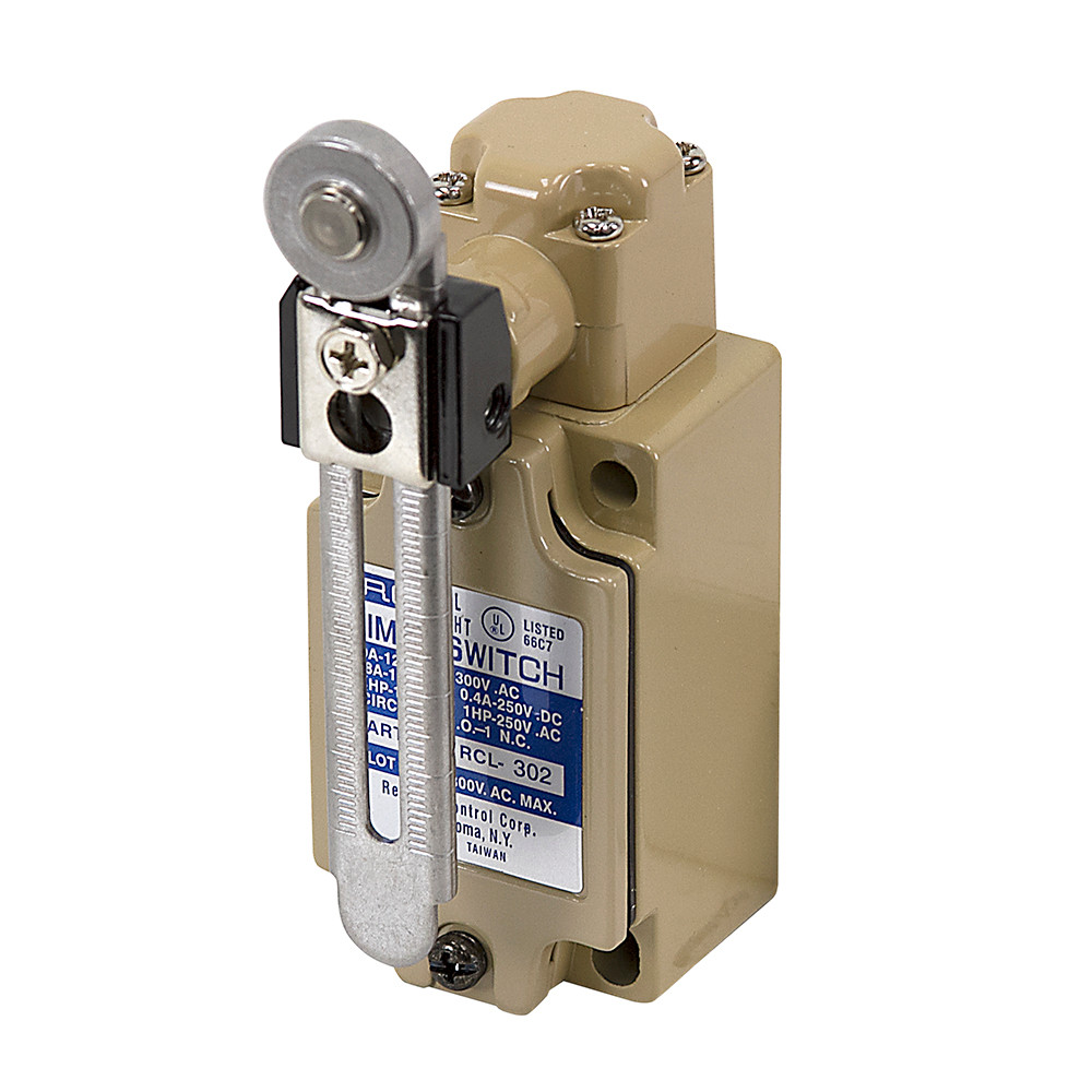 RCL-302 Limit Switch Adjustable Roller Lever 43 Degree Movement - Relay & Control Corp [501029]