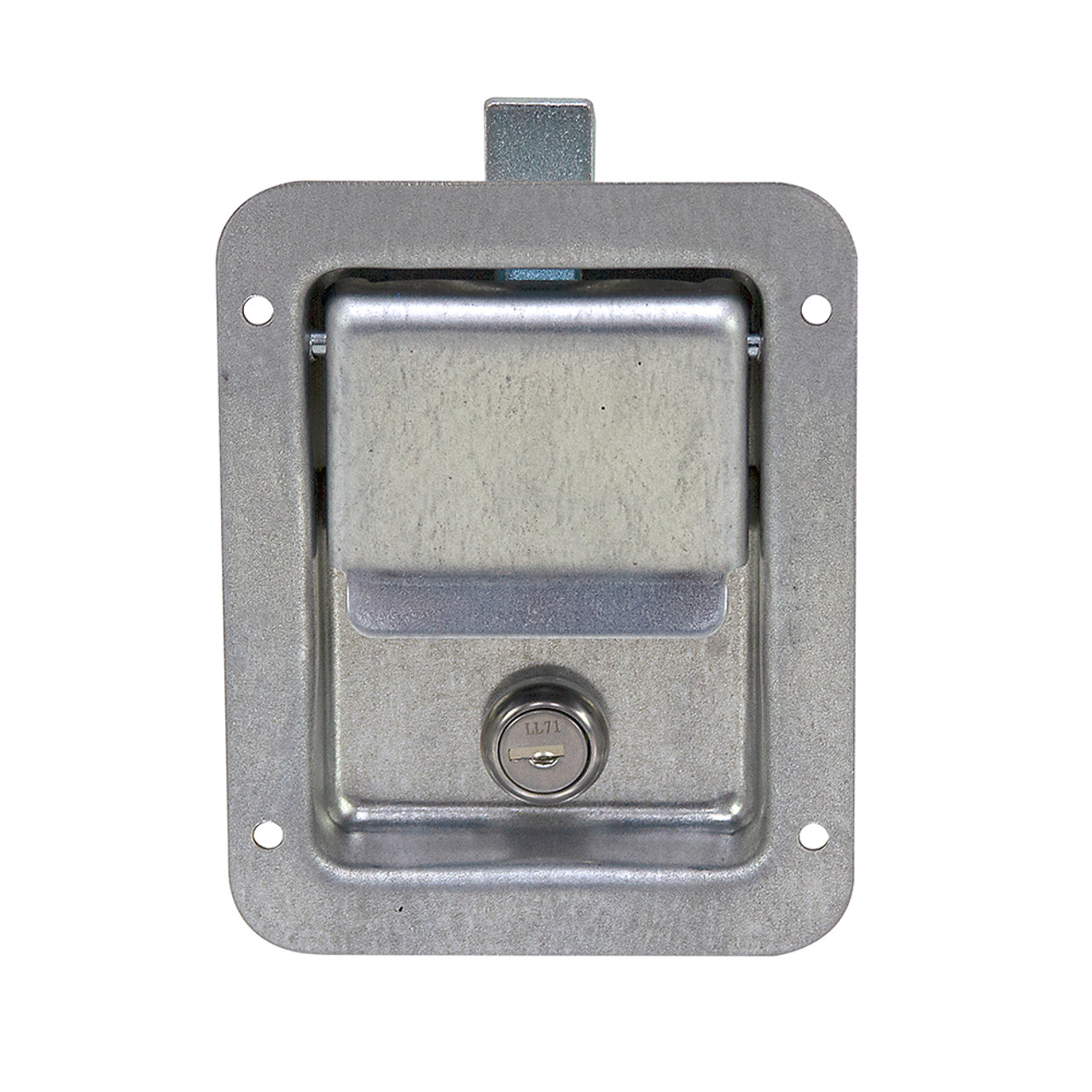 Standard Size Rust Resistant Flush Mount Rectangular Paddle Latch Buyers Products L3980 [300261]