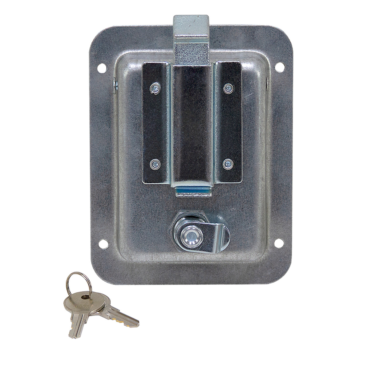 Standard Size Rust Resistant Flush Mount Rectangular Paddle Latch Buyers Products L3980 [300261]