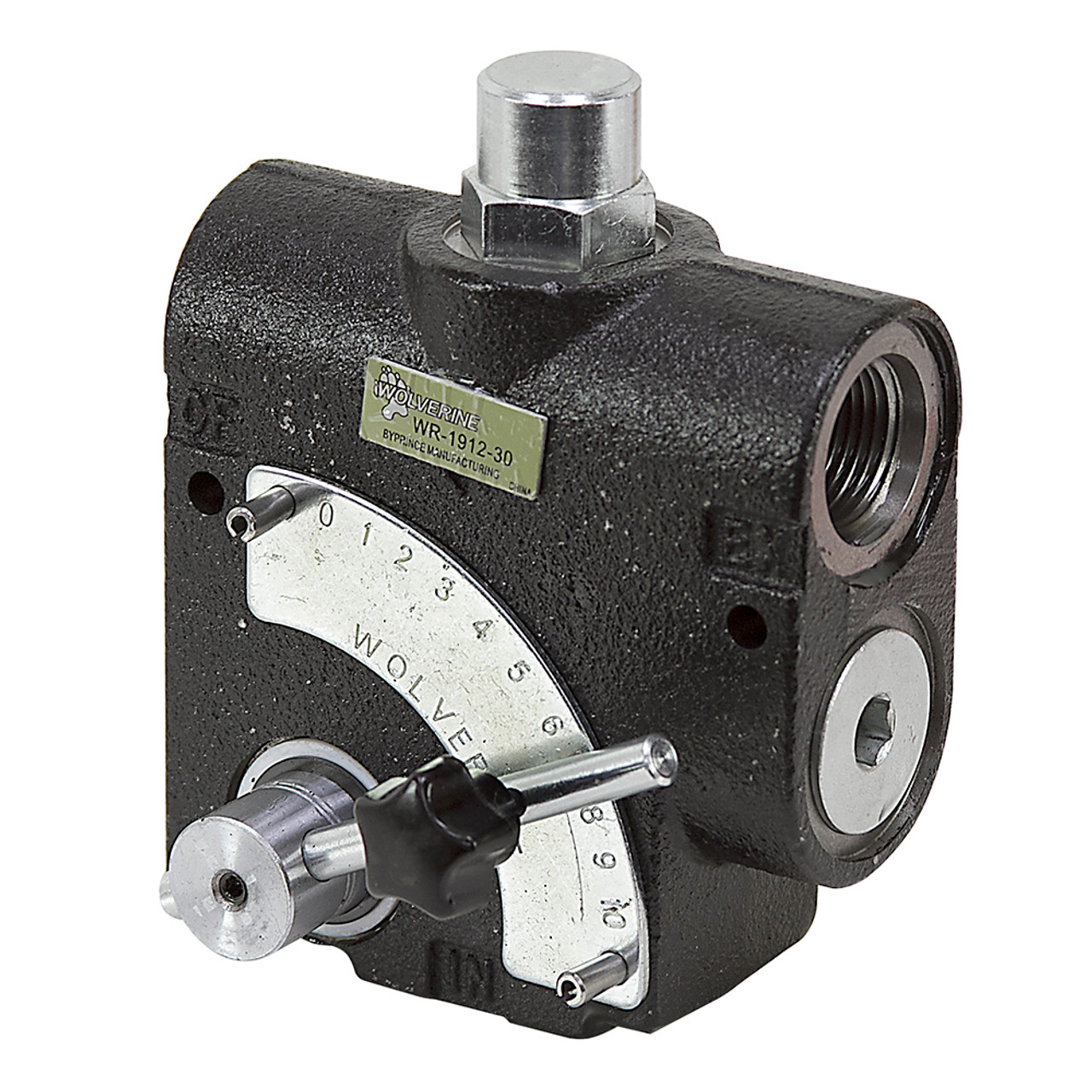 SAE 12 0-30 GPM Flow Control w/Relief Valve Wolverine by Prince Mfg WR-1912-30 [904166]