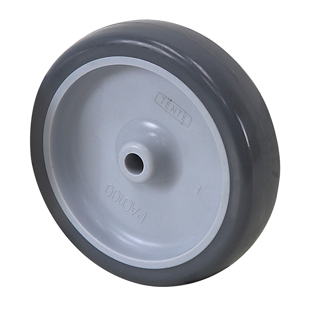 4" x 1" Tente Grey Polyurethane Wheel [700440]