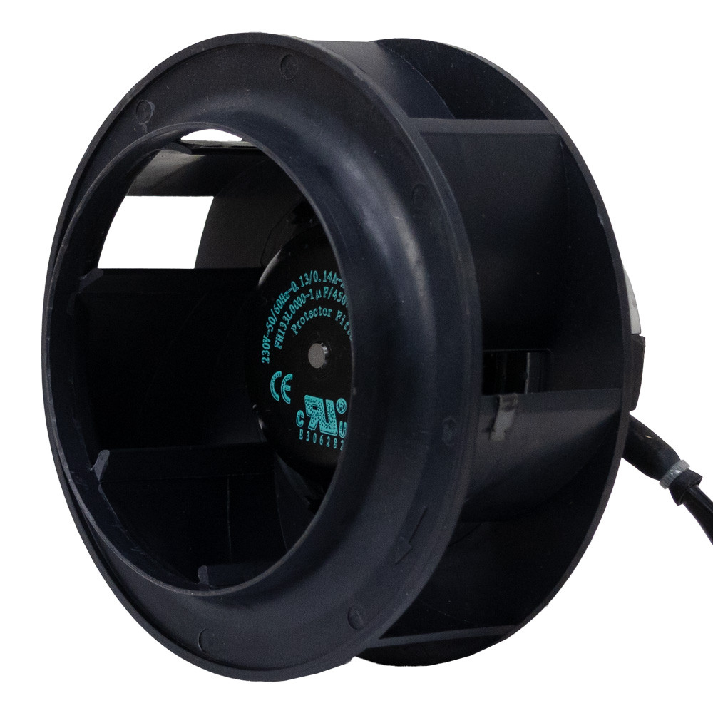 120 CFM 230 Volt AC Reverse Curve Motorized Impeller Fans-Tech Electric FH133L0000 [501189]