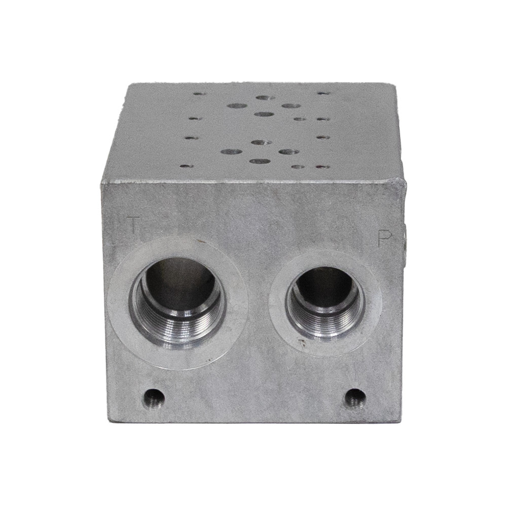 2 Station D03 Parallel Closed Center Manifold Subplate Source Fluid Power SFP-10002