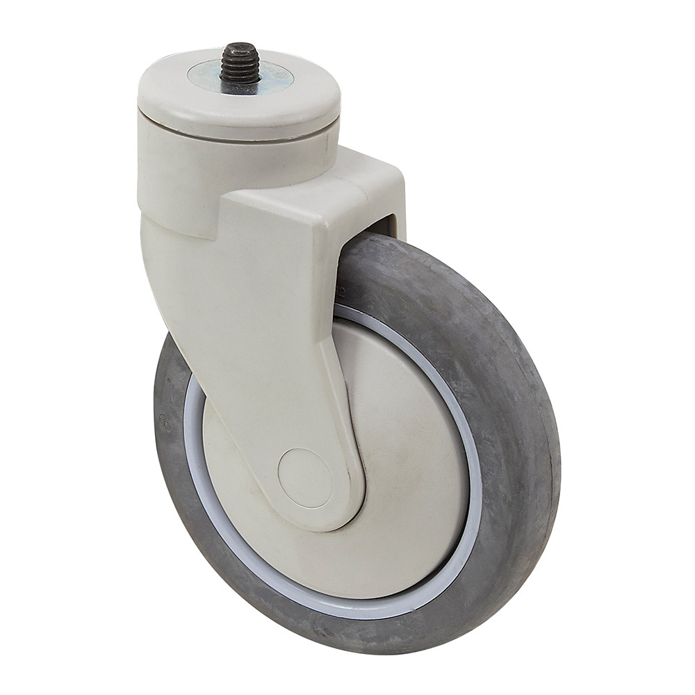 6" x 1-1/4" Swivel Threaded Stem Caster [700467]