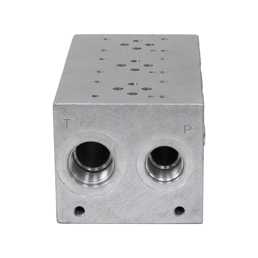 3 Station D03 Parallel Closed Center Manifold Subplate Source Fluid Power SFP-10003