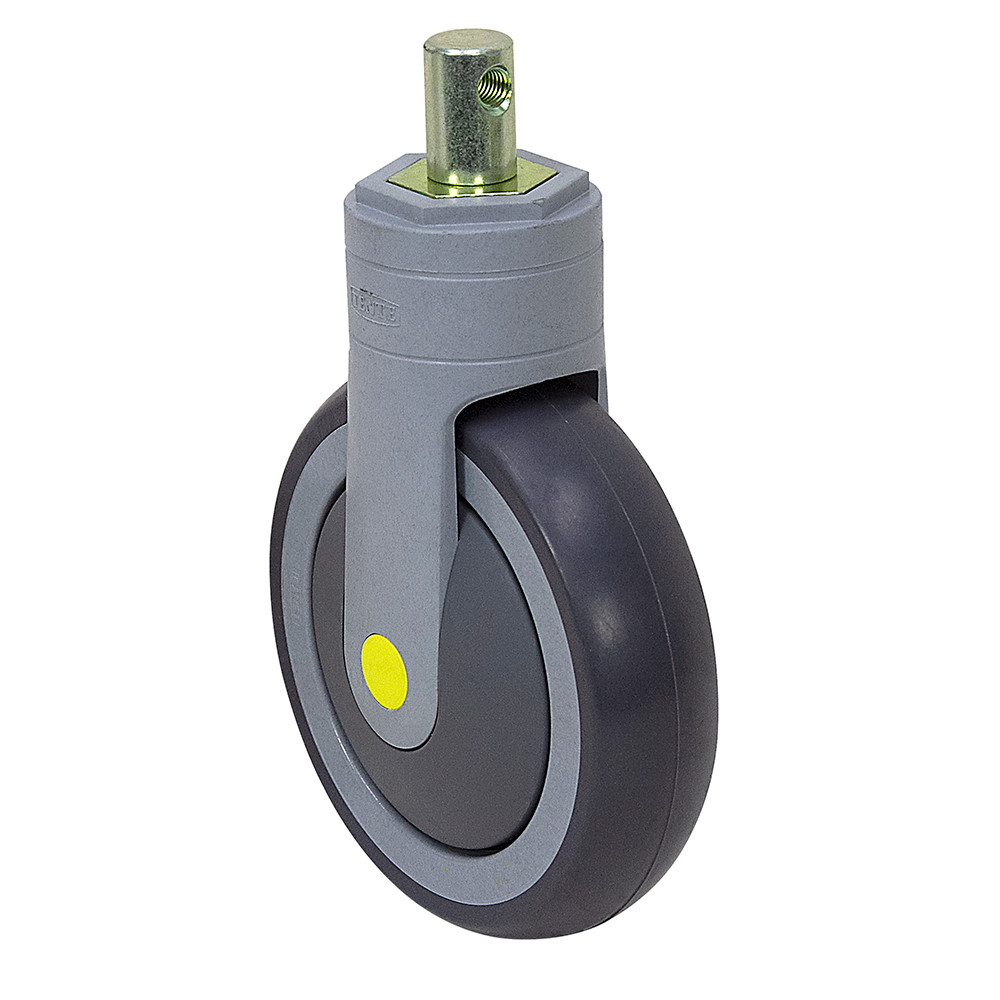 5" x 1-1/4" Tente Round Stem Swivel Caster 5328 XSX 125 R05-18X28 [700494]