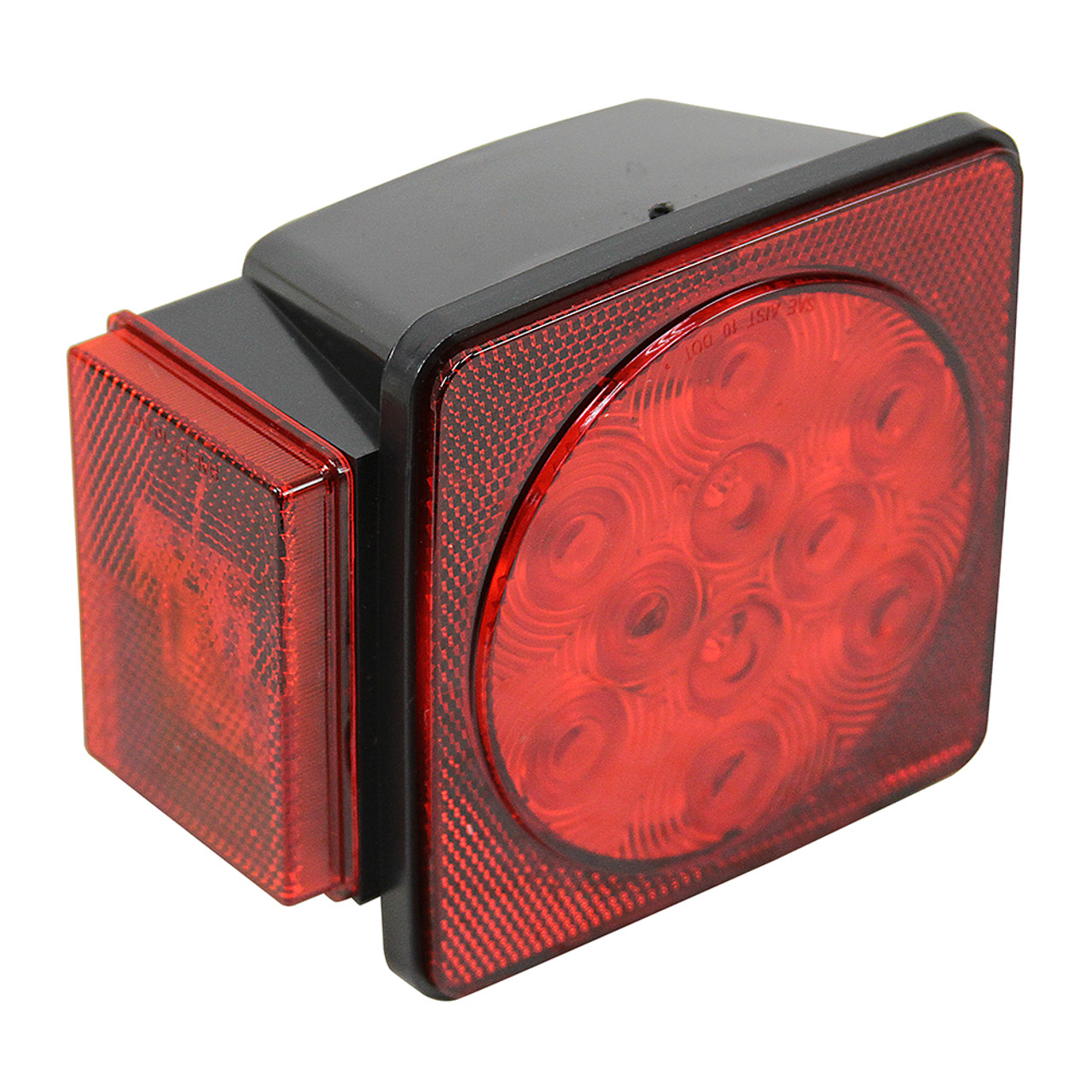 12 Volt DC LED Stop/Turn/Tail Light 5" Box Style Buyers Products 5625111 [501350]