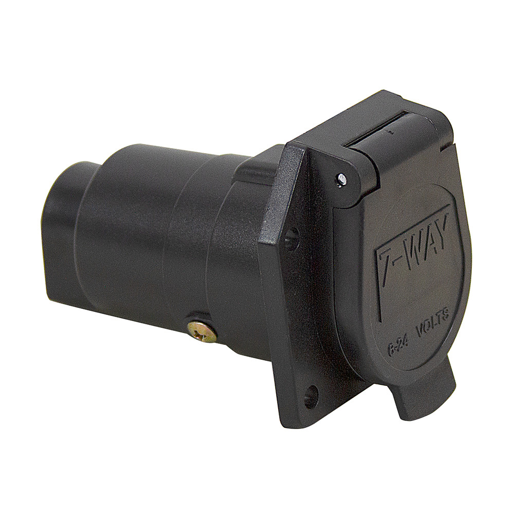 7-Way Plastic Trailer Connector - Truck Side Buyers Products TC1007P [300289]