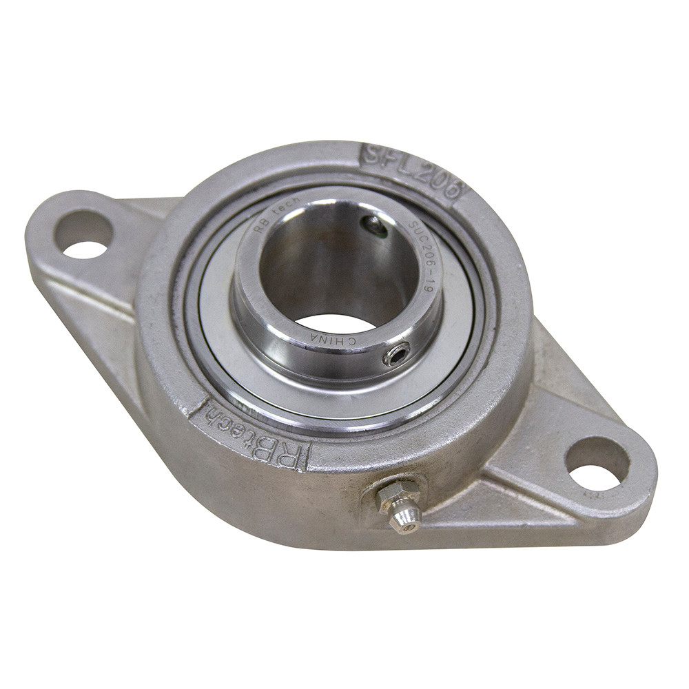 1-3/8" Bore Stainless Steel 2 Bolt Flange Bearing Dura-Roll SSUCFL207-22 [603288]