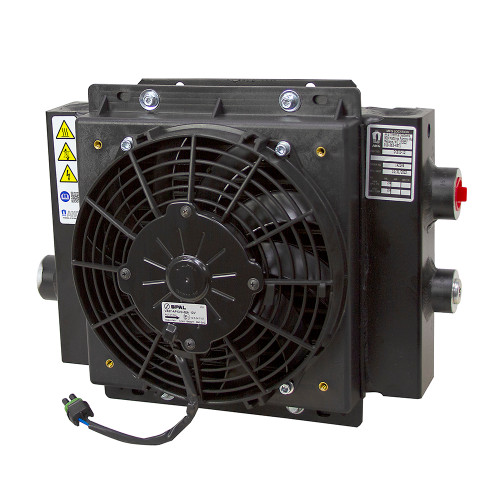 30 GPM AKG DCS10-12 Oil Cooler w/12 Volt DC Fan [904682]