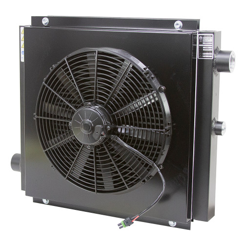 80 GPM AKG DCS30-12 Oil Cooler w/12 Volt DC Fan [904687]