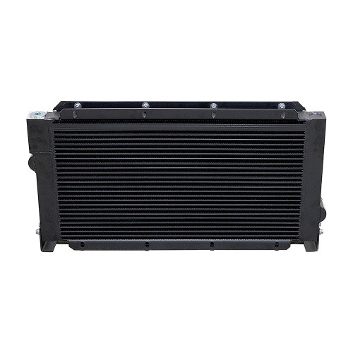 80 GPM AKG DCS45-12-BP65 Oil Cooler w/12 Volt DC Fan and Internal Bypass [904694]