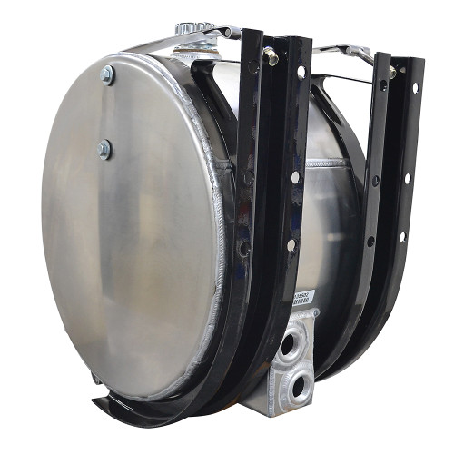 25 Gallon Side Mount Aluminum Hydraulic Oil Reservoir with Rear Ports [904807]