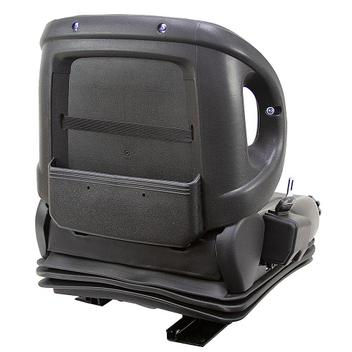 High-Pro Industrial Seat w/ Suspension and Seat Belt 390125BK [300313]
